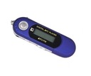 MP3 prehrávač 16GB Pendrive BLUE