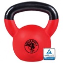 Kettlebell 28 kg, pogumovaná činka, kanvica Gorilla