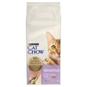 Purina CAT CHOW Sensitive bohatý na losos 15kg