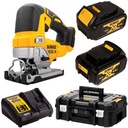 Akumulátorová priamočiara píla 2x4Ah 18V DeWALT DCS334M2