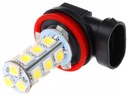 LED žiarovka H11 18 SMD diód pre denné svietenie 5050