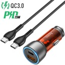 Rýchla nabíjačka Type C 25W USB 18W + kábel typu C