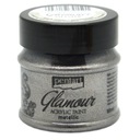 Farba Glamour Metallic Silver Black 50 ml