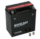 Novelbat AGM 12V 14Ah/215A YTX16-BS L+ ETX16-BS