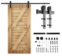 Barn Door Loft Retro Systém posuvných dverí 2m