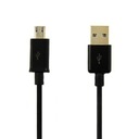 Micro USB kábel čierny hrot 8 mm prémiový