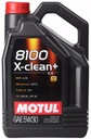 Motorový olej Motul 8100 X-CLEAN+ 5W30 5L