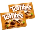 Čokoláda Toffifee Storck, lieskové orechy v karamelovej krabičke, 125 g x 2