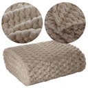 Deka prehoz Cindy6 150x200 Mikrovlákno Embossed Plaid Beige