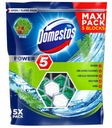 Domestos Maxi Power 5 WC prívesok Borovica 5 kusov