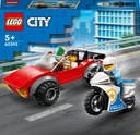 LEGO City policajná honba na motorke 60392