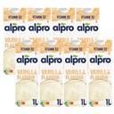 Alpro Vanilkový sójový nápoj Set 8x 1L