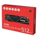 Disk ADATA 512 GB M.2 PCIe NVMe GAMMIX S70 Blade