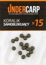 UNDERCARP Korálka zelená 6mm samosvorná