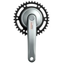 Kľuky Shimano Nexus FC-C6000 33T 170 mm 1 rýchlosť strieborná