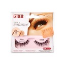 KISS False Eyelashes True Volume Ritzy prírodná čierna