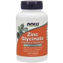 NOW FOODS ZINC ZINC GLYCINATE 30 mg 120 kapsúl.