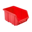 10 x organizér na odpadky červený 245x160x12
