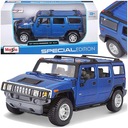 HUMMER H2 AUTO HUMMER H2 MAISTO SUV MODEL TERÉNNEHO VOZIDLA OTVORENIE DVERÍ