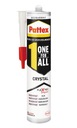 PATTEX MONTÁŽNE LEPIDLO ONE FOR ALL CRYSTAL 290G