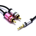 AUX KÁBEL jack 3,5 2 RCA CINCH 5M VITALCO