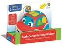 Clementoni Baby Car sorter Tvary a farby