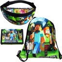 Set MINECRAFT Bag Wallet Taška do pása KVALITA