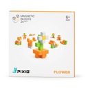 PIXIO: Magnetické bloky Pixio 24 FLOWER 50104
