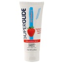 Gel-HOT Superglide JAHODA - 75ml jedlé mazivo