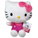 HELLO KITTY MASCOT RUŽOVÉ MAČIATKO SANRIO VEĽKÁ ORIGINÁLNA PLYŠOVÁ HRAČKA 24CM MAČKA