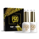 Hybrid Top No Wipe + ProHybrid Gold Clavier báza na nechty, 8 ml