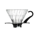 Hario sklenený dripper Drip V60-01 Black