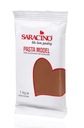 Hnedá modelovacia hmota 1 kg SARACINO