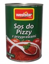 Paradajková omáčka na pizzu s korením 12-14% 4150g