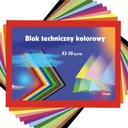 A3 Kreska Elite technický farebný blok, 30 listov