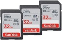 Pamäťová karta SanDisk Ultra SDHC 32GB 3 balenie