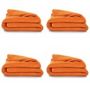 4x uterák 50x90 Euro Col. Amy 13 - 380 g/m2 Oranžová