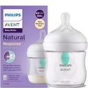 AVENT Fľaša 3 RESPONSE NATURAL AIRFREE 125ml