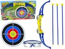 Toy Bow Shield Arrows Red Blue