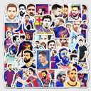 NÁLEPKY BOMBA VODEODOLNÉ NÁLEPKY MIX MESSI 50 ks