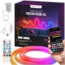 NEON LED pás 5m RGBIC LED PILOT TUYA WiFi Bluetooth aplikácia 24V SET