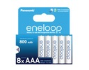 8x batérie PANASONIC ENELOOP AAA/R03 800 mAh