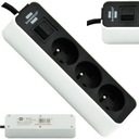 BRENNENSTUHL POWER STRIP 3xGN + vypínač 1,5m