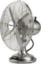 KOVOVÝ STOLNÝ VENTILÁTOR, TICHÝ VENTILÁTOR, 30cm