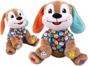 DUMEL Interaktívny Teddy Bear DOG EMOTIONS Teaches Talks PL