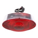 LED brzda motocykla / výkon / otáčanie /