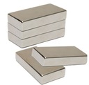 Neodymový magnet 10X10X4 mm N42 tyč 10 kusov