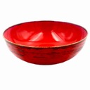 Alumina Bogucice Nostalgia Red Šalátová misa 16 cm