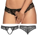 Contica otvorené tangá LACE SENSUAL L/XL