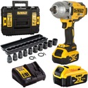 NÁRAZOVÝ KLÚČ 18V 2x5Ah DCF899P2 DeWALT + ZÁSUVKY